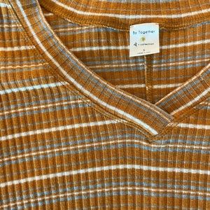 Mustard sweater / blouse in size Small